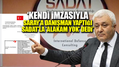 Erdoğan 'SADAT ile alakam yok' dedi, CHP'li Tuncay Özkan arşivi açtı