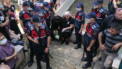 Gezi davası tutuklusu Yalkın Özerden'in cenazesinde Jandarma ablukası