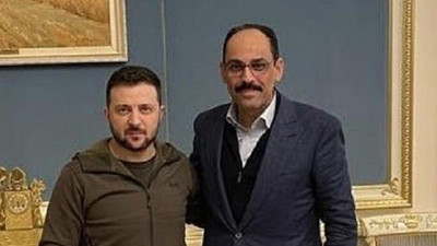 Kiev'de Zelenski ile görüşen İbrahim Kalın'dan açıklama