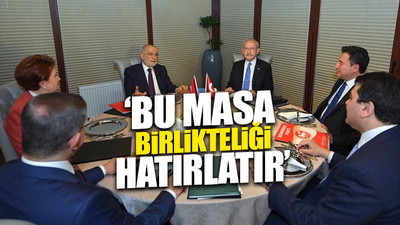 Kılıçdaroğlu'ndan 'Türkiye'nin masası' paylaşımı: 5 muhalefet liderini de etiketledi