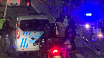 Köprüdeki Trabzonspor bayrağını indirmek isteyen Rambo Okan gözaltına alındı