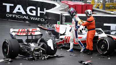 Monaco Monte Carlo GP'sinde korkunç kaza: Efsane pilotun oğlu ölümden döndü