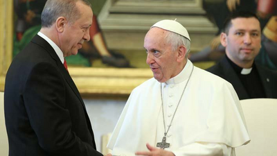 Papa'dan 'Erdoğan' açıklaması