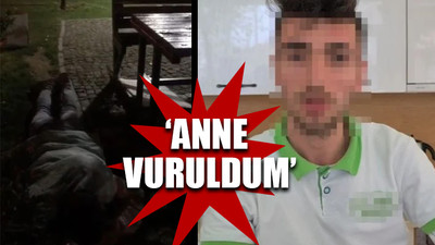 Parkta silahlı saldırıya uğradı, annesini aradı