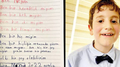 Şiiri sosyal medyada gündem olmuş ve bestelenmişti! 7 yaşındaki İsmail nasıl yazdığını anlattı