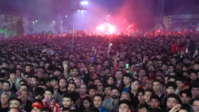 Sivas’ta Türkiye Kupası şampiyonluğu coşkusu