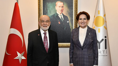 Temel Karamollaoğlu, Meral Akşener'i ziyaret etti