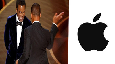 Will Smith'in attığı tokat başına bela oldu: Bir darbe de Apple'dan