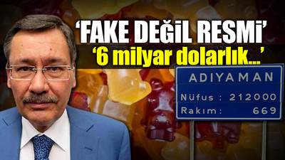 AKP'li Melih Gökçek yine fena patladı: Adıyaman'da dev 'jelibon' rezervi