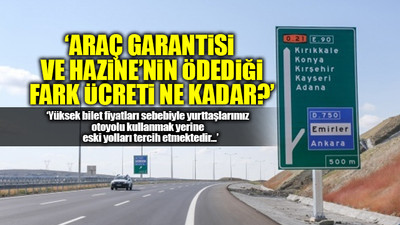 Bakan Karaismailoğlu, 'Yap-İşlet-Devret' modeline ilişkin soruları yanıtsız bıraktı