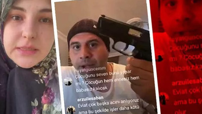 Boşanma aşamasında olduğu eşine dehşet verici tehditler yağdırdı