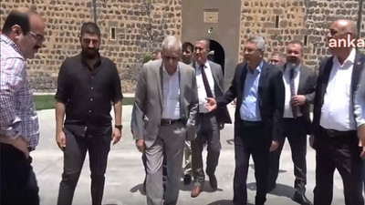 CHP'li Oğuz Kaan Salıcı, Mardin'de Ahmet Türk ile bir araya geldi