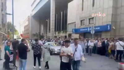 CHP'li Tanal paylaştı: İstanbul'daki Suriye Konsolosluğu önünde mahşeri kalabalık