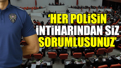 CHP’nin 'polis intiharları' önergesi AKP ve MHP’nin oylarıyla reddedildi