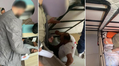 Çocuk katili, saklandığı bazada yakalandı