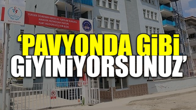 Amasya devlet kız öğrenci yurdunda skandal duyuru!