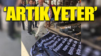 Dükkânına pankart asıp 'bu kasayı Erdoğan'a atıyorum' diyen esnaf hakkında yeni gelişme 
