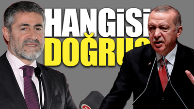 Erdoğan ile Nebati'den çelişkili açıklamalar 