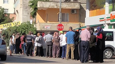 Gaziantep'te ucuz şeker kuyruğu: 240 paket 1 saatte tükendi