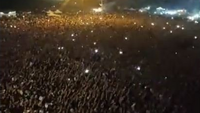 Kayseri’de binlerce genç İzmir Marşı’nı hep bir ağızdan söyledi