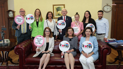 Kılıçdaroğlu; Koruyucu Aile, Evlat Edinme Derneği (KOREV) yöneticileri ile bir araya geldi