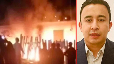 Meksikalı politikacı, halk tarafından yakılarak öldürüldü!