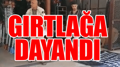 Mersin'de Erdoğan'a yazarkasa atıldı