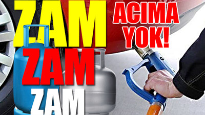 Otogaza büyük zam...