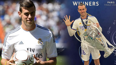 Real Madrid'in rekor bonservisle kadrosuna kattığı Gareth Bale'in yeni adresi belli oldu