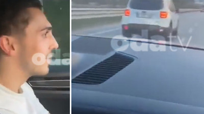 Trabzonspor'un genç yıldızı trafiği birbirine kattı, herkesin hayatını tehlikeye attı