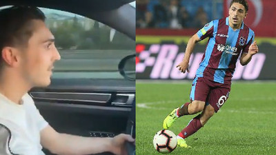 Trabzonspor'un yıldız oyuncusu Abdülkadir Ömür'ün dehşet görüntüleri...