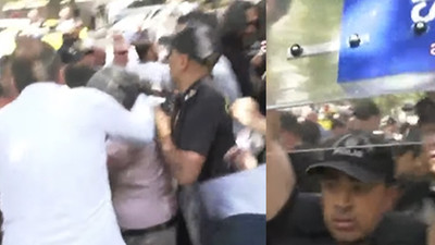 TÜİK önünde Birleşik Kamu-İş'e polis müdahalesi