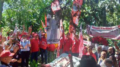 42 yıl önce katledilen DİSK kurucusu Kemal Türkler, kabri başında anıldı