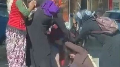 7 dilenci kadın birbirine girdi