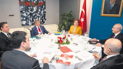 Altılı masanın altıncı toplantısında rötar: Yeni tarih belli oldu