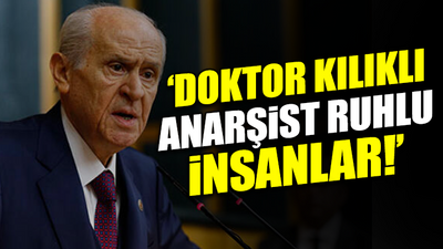 Bahçeli bayramda da doktorları hedef gösterdi
