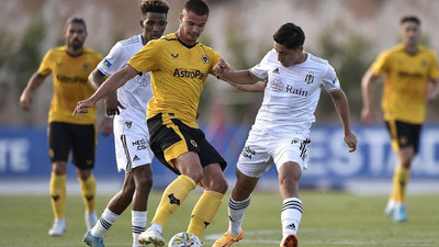 Beşiktaş'tan tatsız prova