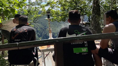 Bütün ülke yangından önce eğlenen nargilecileri arıyor