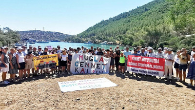Cennet Koyu’nda Cengiz Holding’e protesto