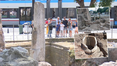 Dönemin sıfır noktasıydı: İstanbul'da Osmanlı'ya ait mahalle ve Bizans'tan kalma duvarlar bulundu