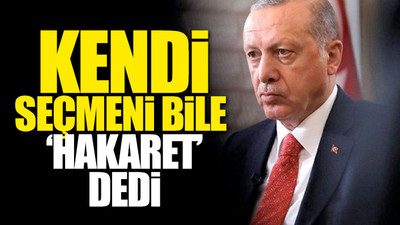 Erdoğan'a 'sürtük' şoku 