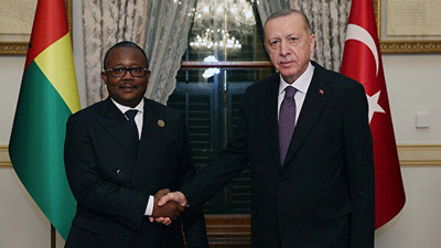 Erdoğan, Gine Bissau Cumhurbaşkanı Embalo ile görüştü
