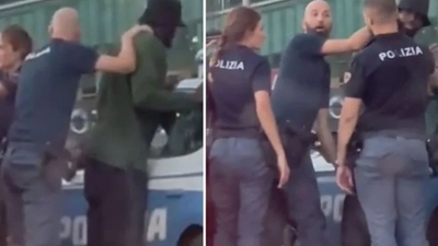 İtalya bunu konuşuyor: Milanlı futbolcu polis tarafından sert bir muamele ile arandı