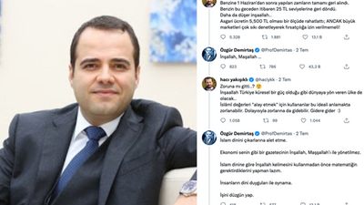 Özgür Demirtaş, Yeni Akit temsilcisi ile sosyal medyada birbirine girdi: Dini duygular ile oynama!