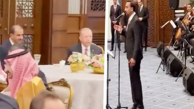 Prens Selman'ın ziyaretinde Saray'da çalınan şarkı yargıya taşındı