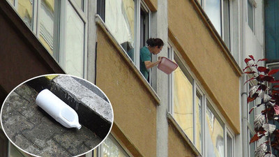 Şişli'de akıl almaz olay: Yoldan geçenlerin üstüne kezzap döktü