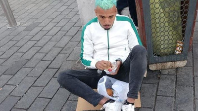 Taksim’de Monaco vatandaşı dilenci yakalandı