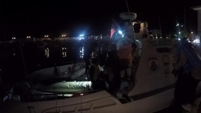 Yunan unsurlarınca Türk kara sularına itilen düzensiz göçmenler kurtarıldı