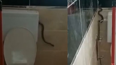 Yüzünü yıkamak isterken hayatının şokunu yaşadı