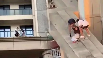 14 yaşındaki çocuk 9. kat penceresinden düştü